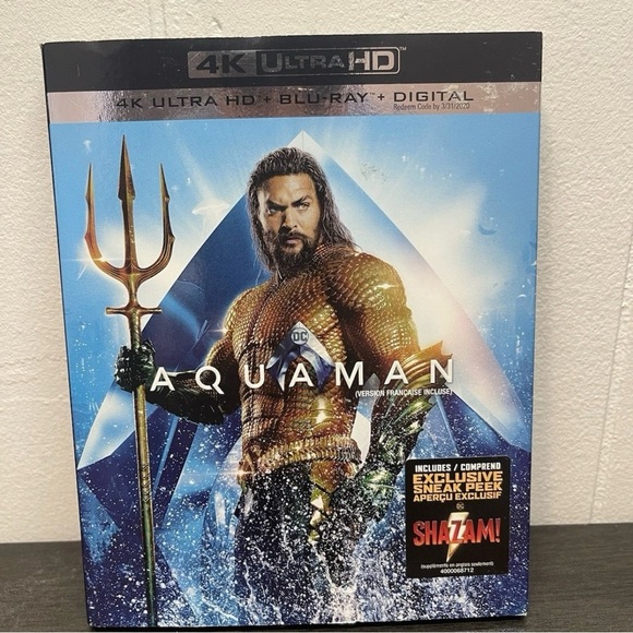 Aquaman (**4K UHD ONLY NO BLU RAY**) Jason Mamoa (2018) - Picture 6 of 8